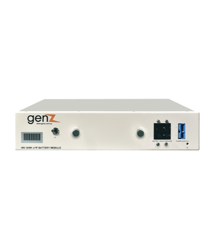 genZ Lithium 48V 3kWh LiFePO4 Rack Module