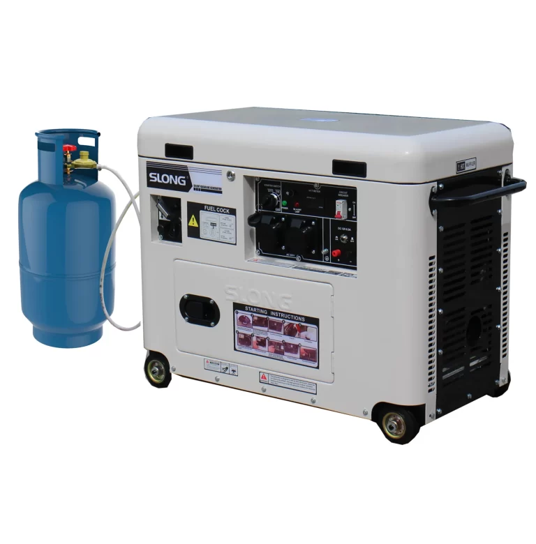 SLONG Silent Propane Gas LPG Generator for Home Use